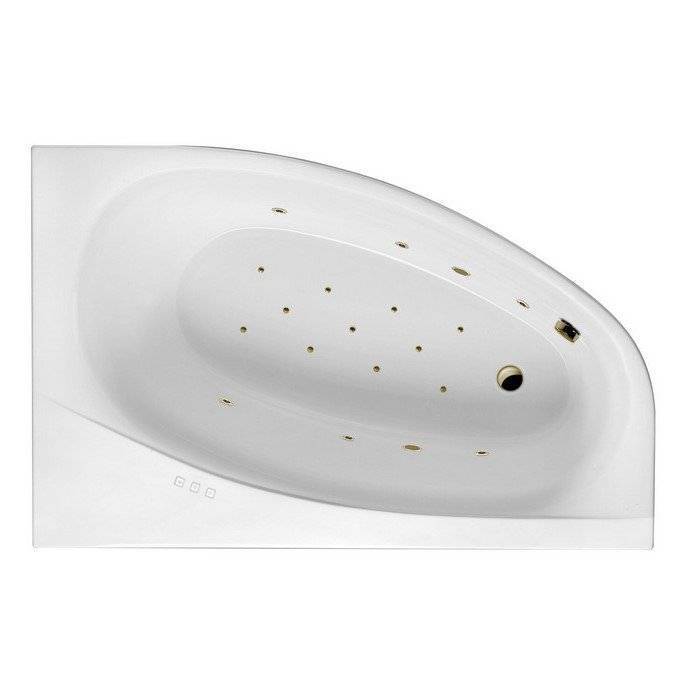 Акриловая ванна Excellent Kameleon RELAX WAEX.KMP17.RELAX.BR 170x110 правая, бронза