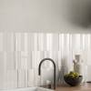 Керамическая плитка Ava Ceramica Up 192114 Cuscino Bone Glossy 5x25 фото 5
