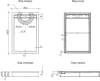 Душевой поддон Aquanet Stone Lite 120x80 (с каркасом и панелью) фото 2