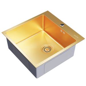 Мойка кухонная Mixline Pro 550548 50x50 золотой