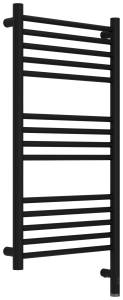 Полотенцесушитель электрический Сунержа Богема 3.1 31-6005-8040 прямой, Матовый чёрный, 80x40