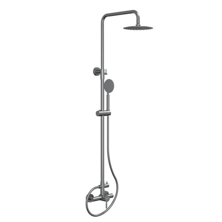 Душевая стойка Knotlor Streamline SS-06/1 сатин