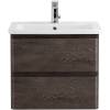 Тумба под раковину Belbagno Albano-Cer ALBANO-CER-600-2C-SO-RNG 57x44x50 Robere Nature Grigio подвесная с двумя выкатными ящиками