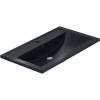 Раковина Uperwood Foster Quartz 291030038 черная матовая, уголь, 80x45.5 фото 2