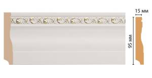 Плинтус DECOMASTER 153-54 240x1.2x9.5