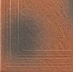 Cтупень Opoczno Shadow red stopnica narozna strukralna 3-d 30x30