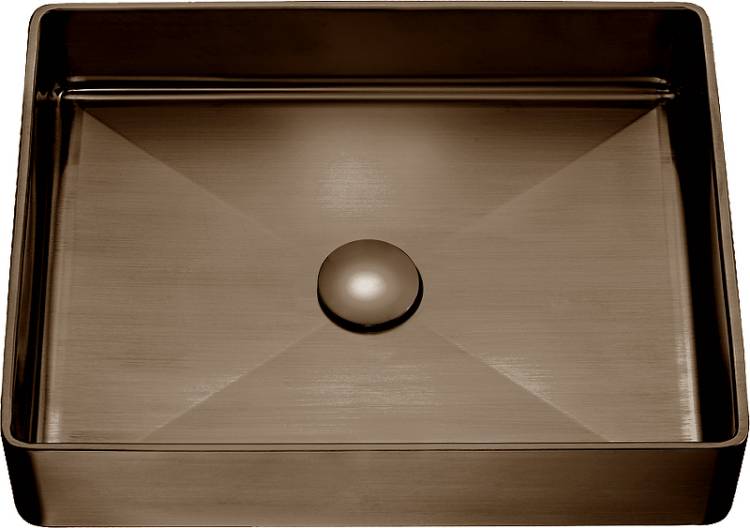 Раковина AltroBagno Аккордо (Accordo) 001012 BrAn состаренная бронза, 50.2x40.2