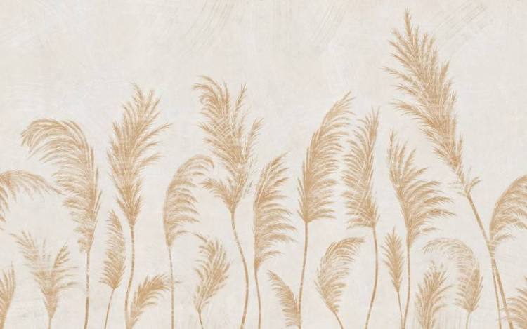 3D Фотообои Artegrafico «Художственные колосья» NJ-026 канвас