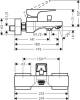Смеситель для ванны с душем Hansgrohe Metropol 74540000 фото 2