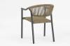 Стул Stool Group Syna AD642156-2 br+d.grey светло-коричневый серые ножки фото 4
