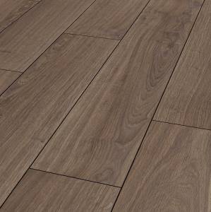 Ламинат Kronotex Exquisit 8/32 4V D3072 Дуб Вейвлесс Темный 1380x193