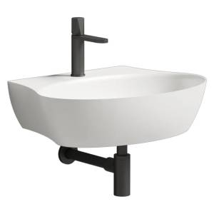 Раковина Salini Alda 140311G WALL 01 S-Sense 58 см, белая глянцевая