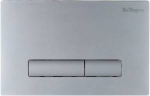 Кнопка смыва BelBagno Genova BB020-GV-CHROME.M хром матовый