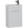 Тумба с раковиной Aquanet Дувр 45 213041 белый, 650x450x276