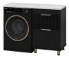 Тумба с раковиной Brevita Enfida - 60 Черный матовый 76x58x48