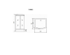 Душевая кабина Timo Comfort T-8815 Fabric Glass 120x90x220 фото 8