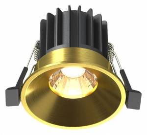 Встраиваемый светильник Maytoni Technical Round DL058-7W3K-BS