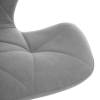 Кресло компьютерное Tetchair Selfi metalBL 25049 серый, велюр фото 8
