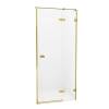 Дверь в нишу NEW TRENDY AVEXA GOLD BRUSHED 130x200 EXK-1725 (брашированное золото)