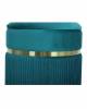 Пуф-сундук Stool Group Миранда 19B352VA-8167-64 велюр бирюзовый с ящиком фото 6