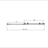 Душевой уголок Vincea Como-N VSR-4CN9013CGB профиль черный, стекло тонированное, 130x90x200 фото 8