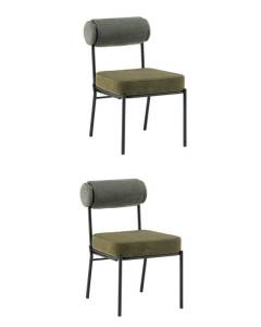 Набор из 2 стульев Stool Group Ponpoun Totoro OTE-SH 355+353 bl.l X2 зеленый