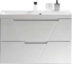 Тумба для комплекта BelBagno Vittoria 90 bianco lucido