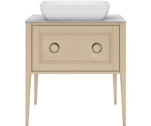 Тумба под раковину Kerama Marazzi Plaza Classic NEO PL.CN.80.1+1\CAP.M напольная 1+1 ящик 80, капучино матовый