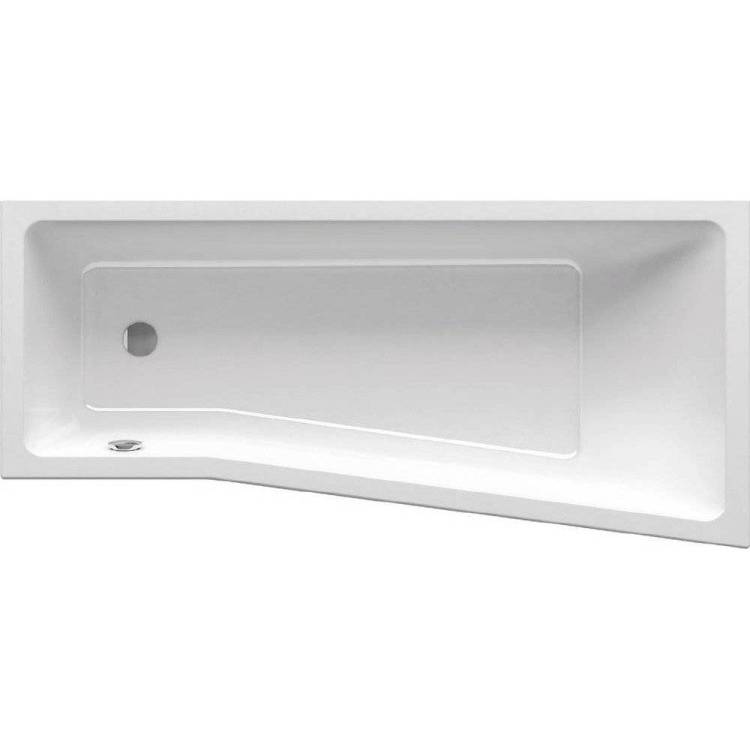 Акриловая ванна Ravak BeHappy II 170x75 левая, с ножками