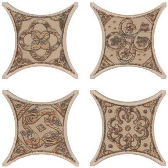 Вставка Azulev Cross Estrella Umbria 6.7x6.7