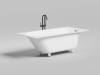 Ванна из искусственного камня Salini Ornella S-Sense 170x80, матовая фото 2