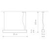 Подвесной светильник Nowodvorski Soft Led 90x6 7535 фото 2