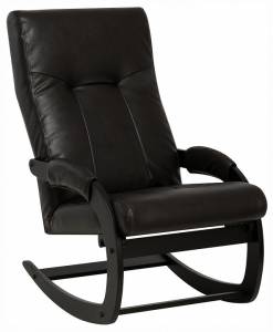 Кресло-качалка Leset Блисс 4687205614735 черный Dundi 108