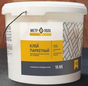 Клей Метрпола Паркетный Однокомпонентный На Основе MS-Полимера 7 Кг