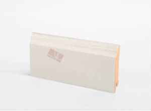 Плинтус Deartio Universal U 126-80 RAL 9010 Магнолия Кремовый 2050x80x16