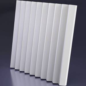 Гипсовая 3D панель Artpole Zigzag Big M-0076 600x600