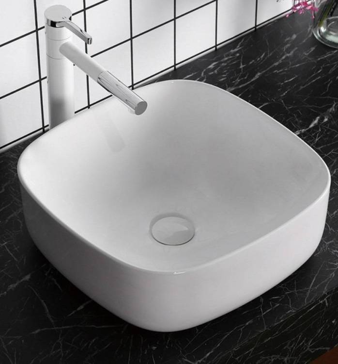 Раковина Cerutti Spa CR0010 белая, 42.5x15