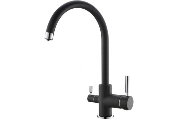 Смеситель для кухни EMAR Quartz 3007.12 Оникс