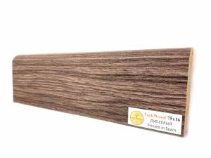 Плинтус МДФ TeckWood цветной Дуб Серый (Oak Grey) 2150х75х16