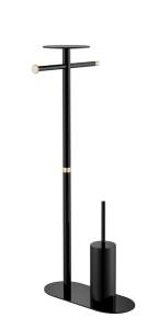 Стойка Boheme Venturo 10953-B-G напольная Черный, Золото