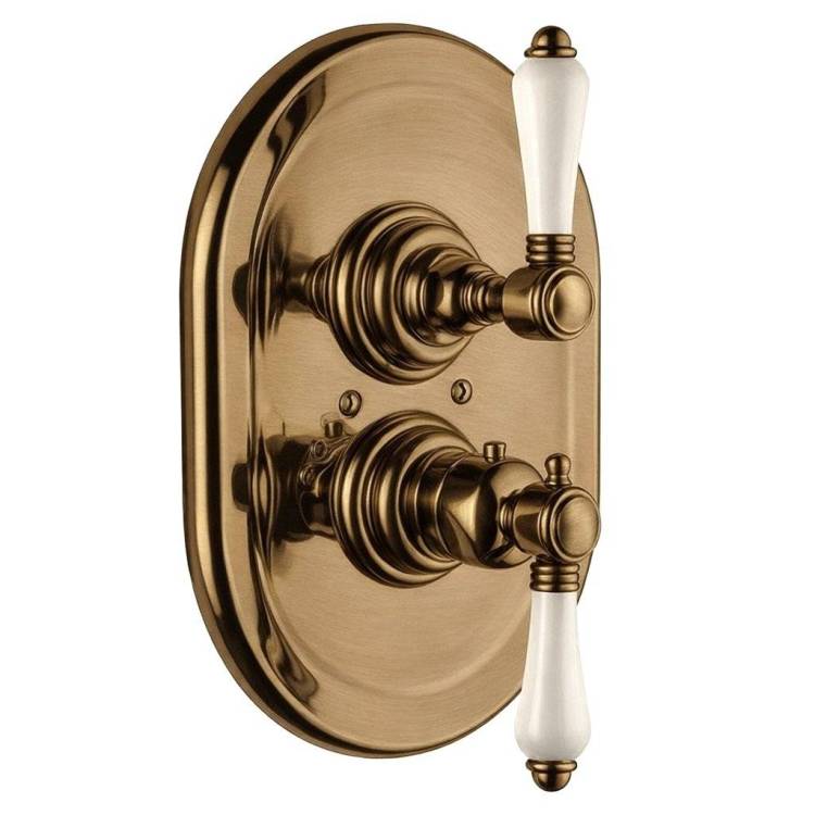 Смеситель для душа Nicolazzi Thermostatico 4909BZ78 термостатический, бронза