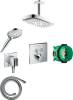 Душевой комплект Hansgrohe Raindance Select E 300 (2 jet) 27384000 + 26530000 + 26486000 + 28276000 + 15763000