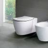 Комплект Система инсталляции для унитазов Geberit Duofix UP320 111.300.00.5 + Кнопка смыва Geberit Sigma 01 115.770.46.5 матовый хром + Чаша для унитаза подвесного Ideal Standard Connect AquaBlade E047901 + крышка-сиденье с микролифтом фото 10