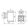 Фасадный светильник Kanlux LART EL-160-GR 29832 фото 3