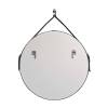 Зеркало Vincea VLM-2N700 71x71 на кожаном ремне, черный фото 4