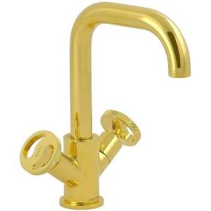 Смеситель для раковины Migliore Reversa 28208 золотой