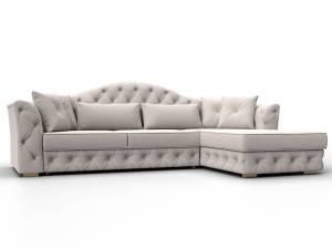 Диван угловой Лига Диванов Артис 128042 Бежевый