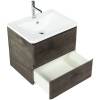 Тумба с раковиной Belbagno Albano ALBANO-700-2C-SO-RNG 70x45x50 Rovere Nature Grigio подвесная с двумя выкатными ящиками фото 4