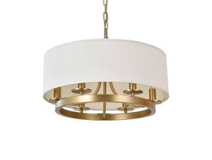 Подвесная люстра Newport Sara 3556/С brass