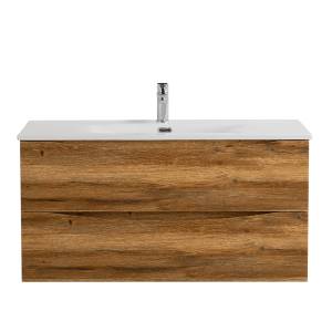 Тумба под раковину BelBagno MARINO-CER-N-1000-2C-SO-RR-P подвесная, Rovere Rustico, 99.6x45.5